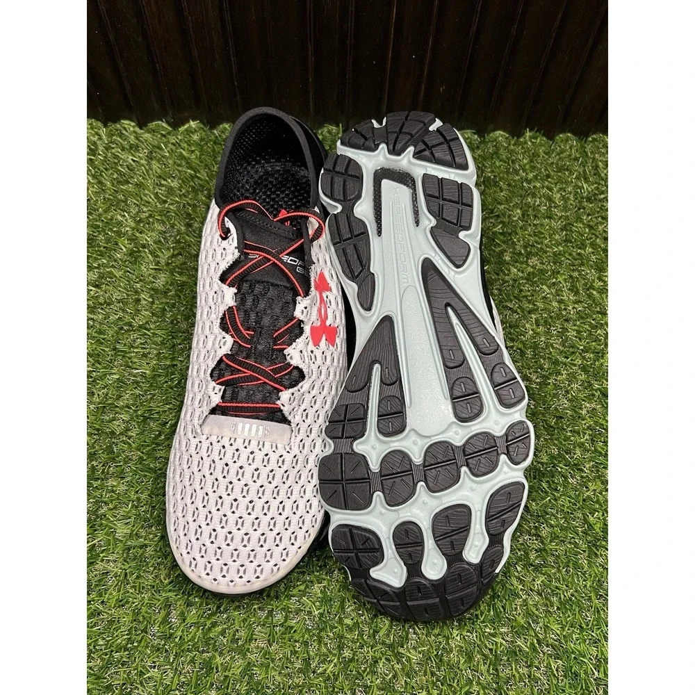 Size 9 - Under Armour UA Speedform Gemini Mens Shoes Sneakers White Black NEW